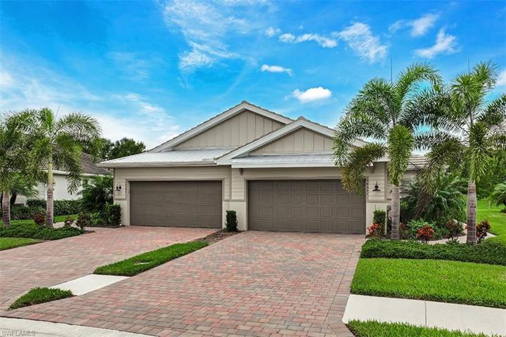 This immaculate villa (right) was built in 2021 has been meticulously maintained and feels brand new.