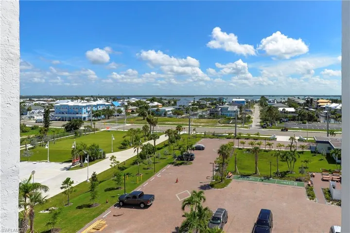 Looking East from Front of condo with Bay View!!!
