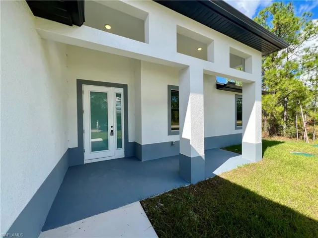 Covered front porch