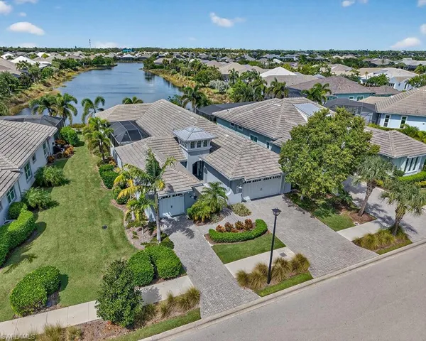 Exceptional privacy meets expansive lake views in this unique setting.