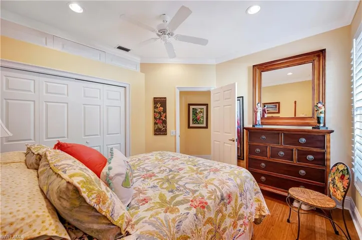 Guest Bedroom with Full bath next door.