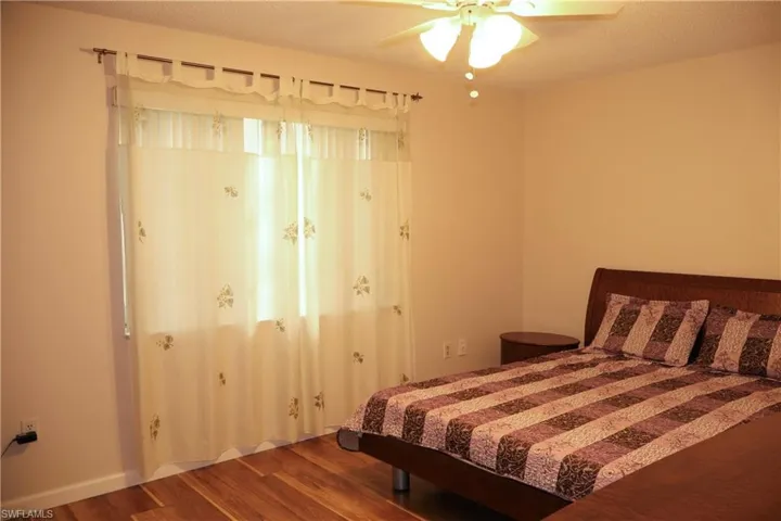 Primary suite with golf course views
