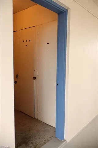 Storage Closet steps away from the unit