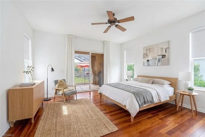 VIRTUALLY STAGED PRIMARY BEDROOM