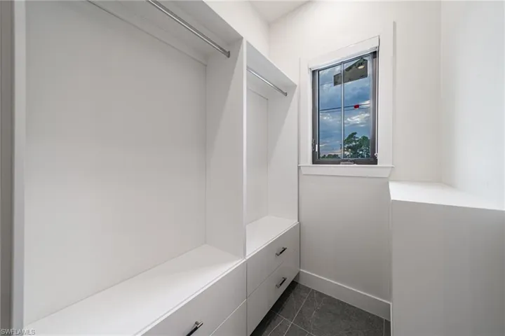 View of spacious closet