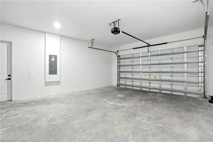 Unfurnished bedroom with light marble finish floors, ceiling fan, a closet, and recessed lighting