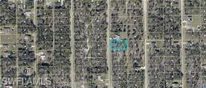 Map / location with property parcel outlined