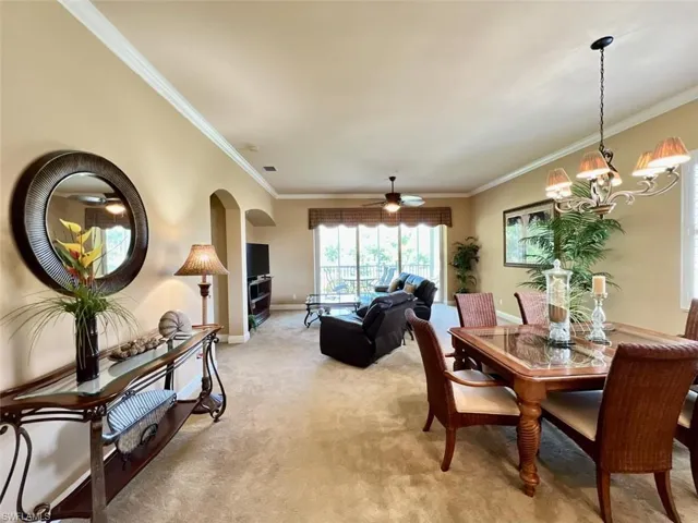 Living and dining area