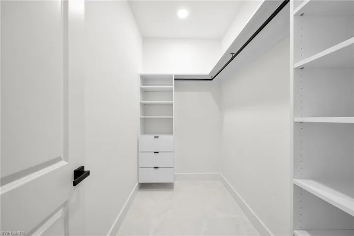 View of spacious closet