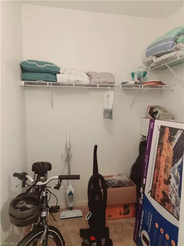 Large Closet with plenty of storage!