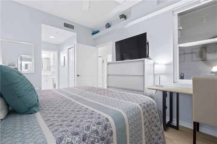 Bedroom with ensuite bathroom
