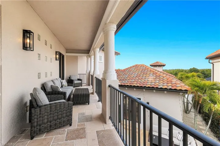 Balcony with outdoor lounge area
