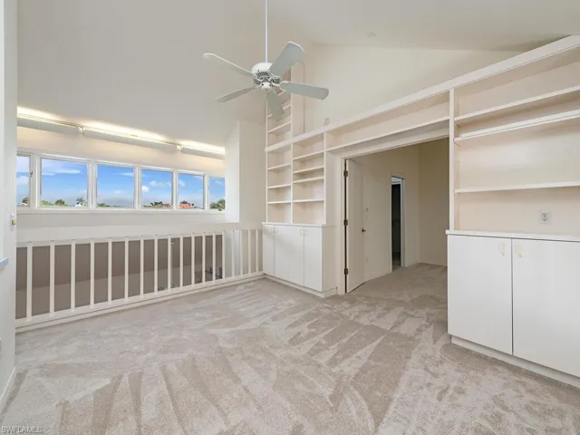 2nd Floor Loft with Lake View off of Bedroom Bath Suite