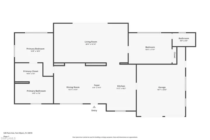 View of home floor plan