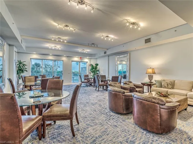 Social room for parties and family get togethers