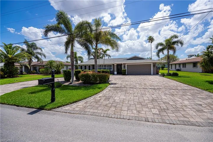 Beautiful mature landscaping