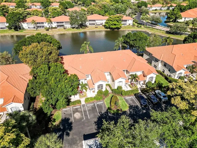The condo faces the lake