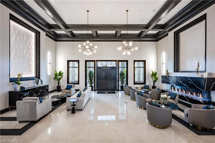 View of community lobby