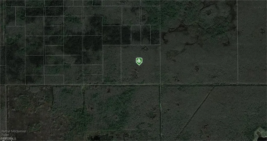 Property Parcel Map. Illustrating the boundaries of the property and surrounding land divisions