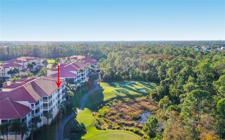 Bird's eye view featuring a forest view