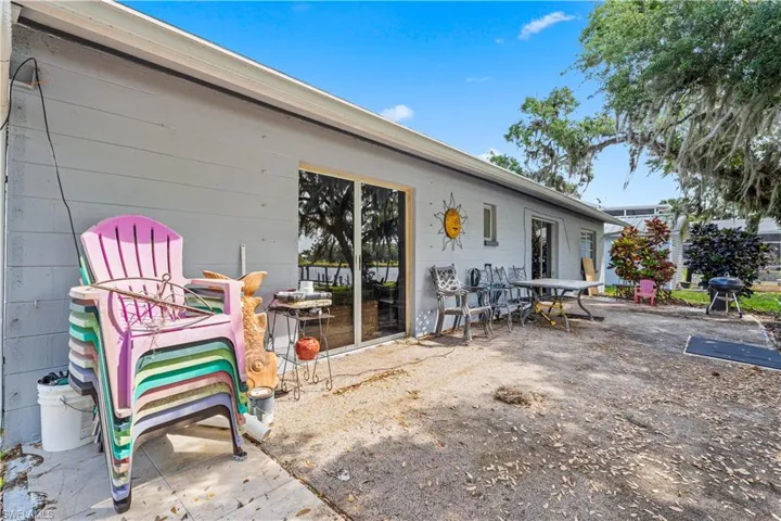 View of patio / terrace with outdoor dining space and a grill