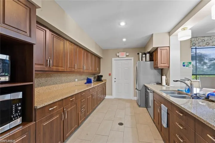 Clubhouse kitchen