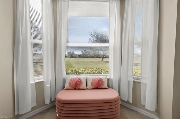 Bay window in master