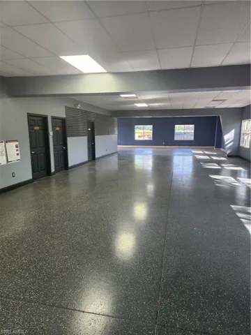 Showroom with offices, kitchen and storage