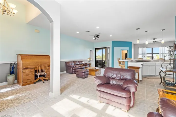 High ceilings & lots of natural light provide an open and inviting atmosphere!