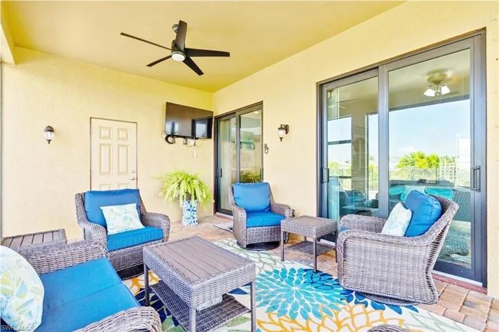Screened Lanai is perfect for relaxing