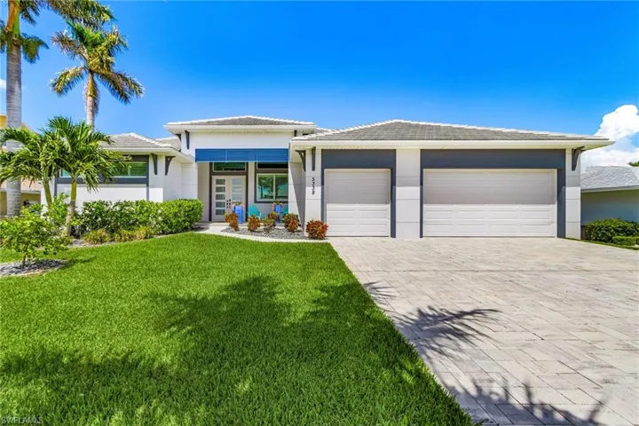 Concrete Block Home built in 2021 with Stucco Siding & Tile Roof