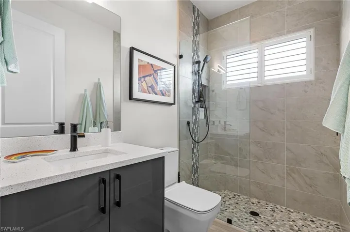 Guest Bathroom with shower