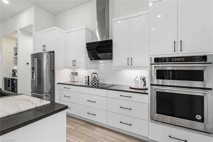 Sleek Faber Italian-Designed Stove Hood