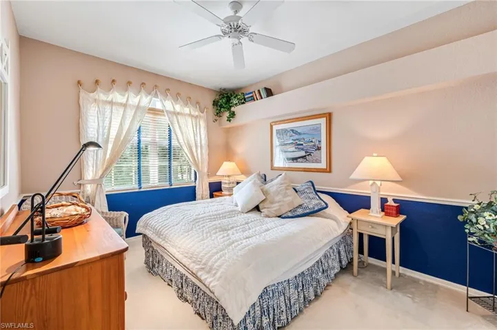 2nd bedroom has a king bed