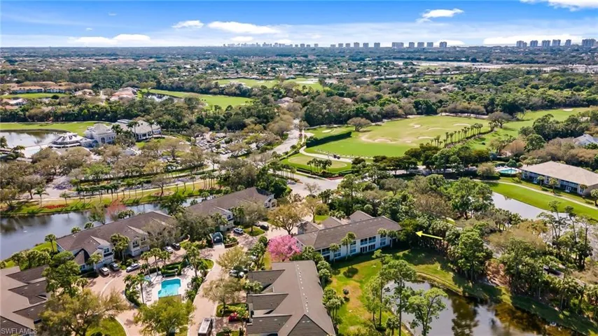 Clubhouse view and Middleburg pool