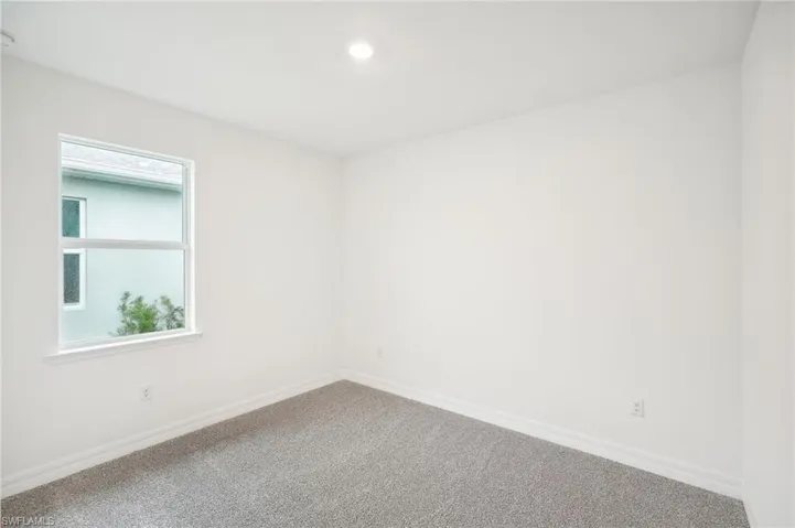 Spare room with carpet