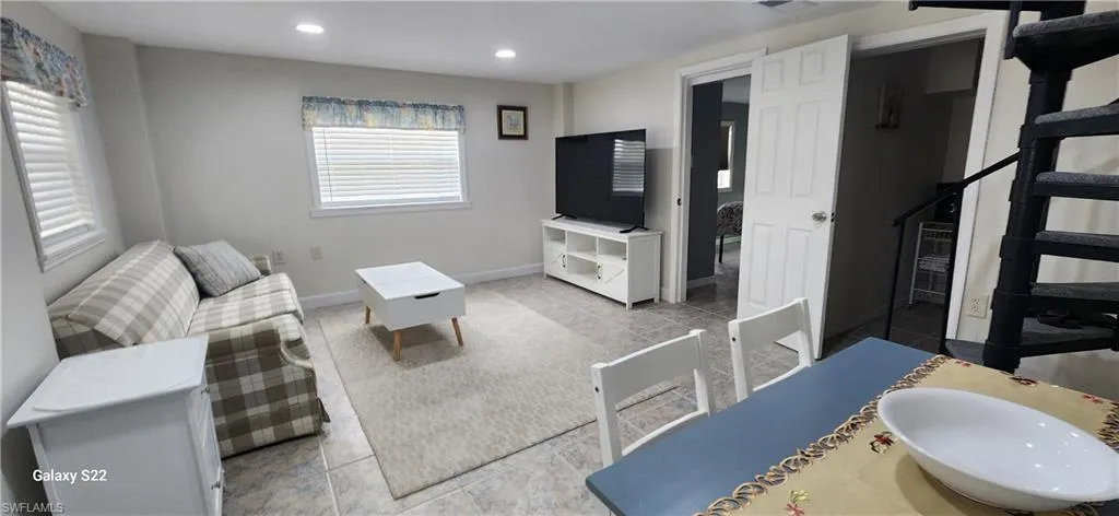 View of living room