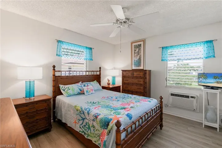 Spacious primary bedroom