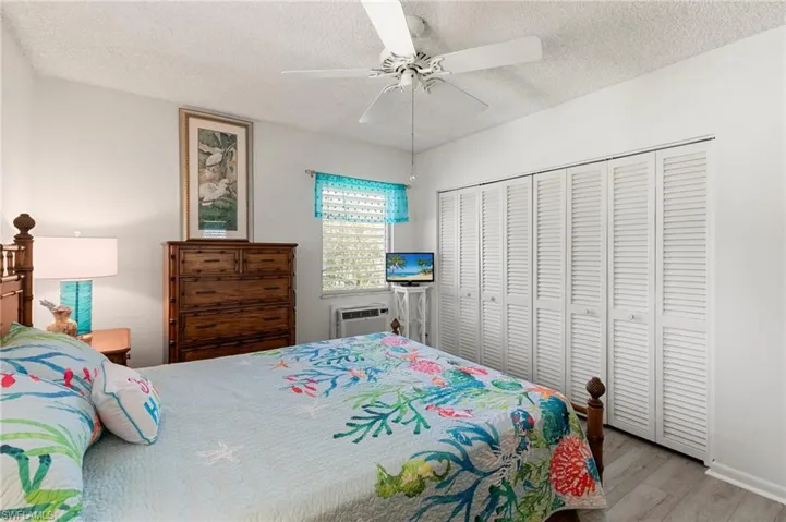 Large wall of closets