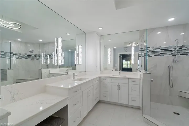 Beautifully updated Primary bathroom