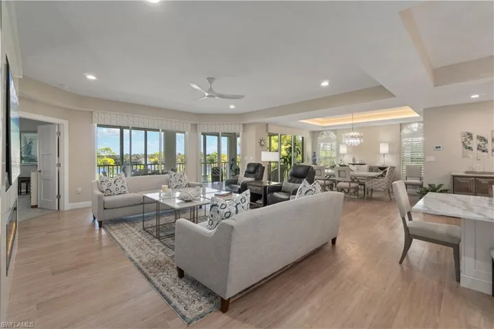 Nice high ceilings and beautiful floors