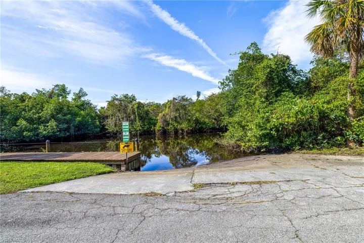 Water view featuring a boat dock