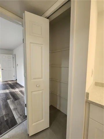 Master Bathroom Linen Closet