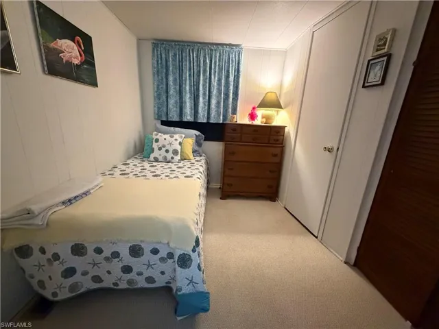 Guest Bedroom or extra room with 1/2 bath and closet