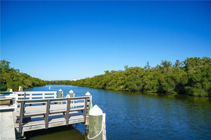 Facing West on the Cocohatchee River