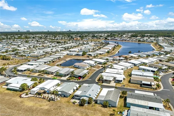 Aerial view of the 674 Homes in Horizon Village