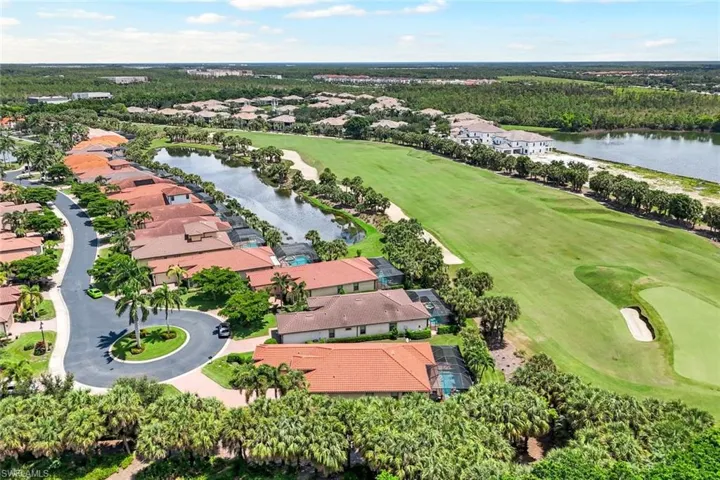 Home is South facing with golf course view