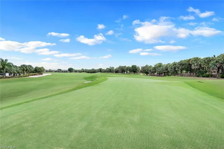 Golf Course behind home.