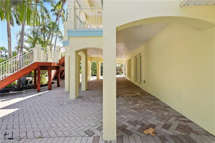 View of patio / terrace featuring stairs