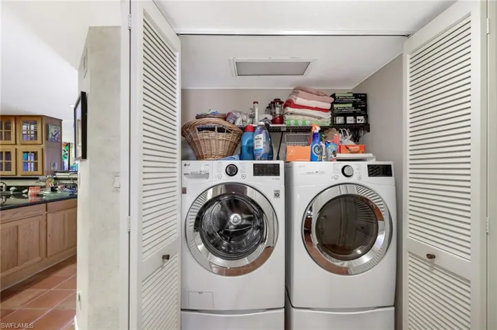 Laundry in the unit is definitely a very nice feature!